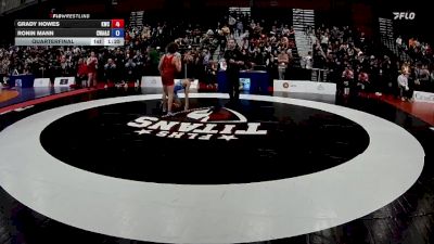 41kg Quarterfinal - Grady Howes, Kingston Wrestling Club vs Ronin Mann, Coast Wrestling Academy & Society