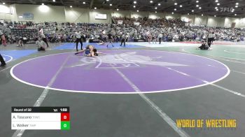 152 lbs Round Of 32 - Anthony Toscano, Top Dog Wrestling Club vs Logan Walker, Timpanogos Wrestling