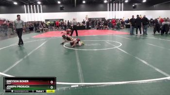 74 lbs Round 2 - Joseph Prosuch, SEHS vs Greyson Boner, TALA