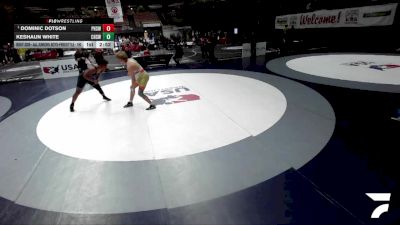 1st Place Match - Dominic Dotson, Poway High School Wrestling vs Keshaun White, Centennial High School Wrestling