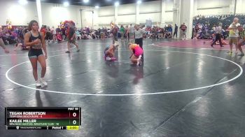 120 lbs Quarters & Wb (16 Team) - Kailee Miller, RPA/Head Hunters Wrestling Club vs Tegan Robertson, Team Iowa Beach Bums