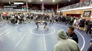 165 lbs Cons. Round 4 - Evan Rodgers, Belgrade vs Zachariah Delgado, Chiawana