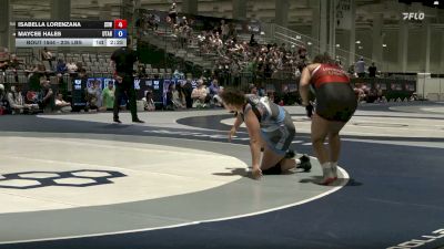 235 lbs 3rd Place Match - Isabella Lorenzana, Surfside X Wrestling vs Maycee Hales, Utah