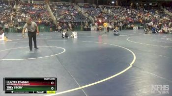 2A 126 lbs Cons. Round 3 - Hunter Feagan, Rutherfordton-Spindale vs Trey Story, Bandys