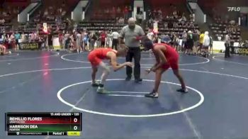 120 lbs Quarterfinal - Remillio Flores, Unattached vs Harrison Dea, Morton