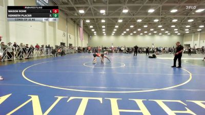 113 lbs Consi Of 32 #2 - Mason Rohe, IL vs Kenneth Placer, FL