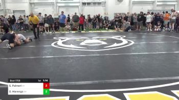 132-C lbs Round Of 64 - Spencer Palmeri, NY vs Dom Marengo, OH