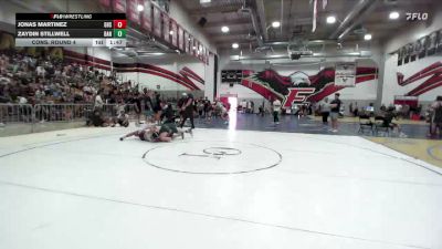 138 lbs Cons. Round 4 - Jonas Martinez, Relentless Wrestling vs Zaydin Stillwell, Poway