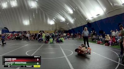 84 lbs Round 2 (6 Team) - Oliver Dies, Rogue WC vs Anthony Weightman, Silo WC