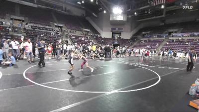 55-56.2 lbs Champ. Round 2 - Gage Martinez, Duran Wrestling Club vs Jace Mathews, Canon City Wrestling Club