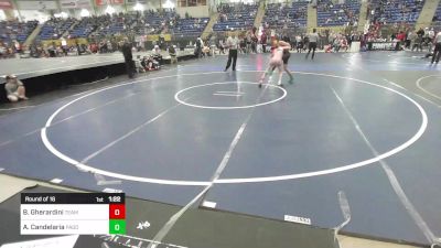 95 lbs Round Of 16 - Brody Gherardini, Team Grand Valley Elite vs Adam Candelaria, Pagosa Springs Middle School