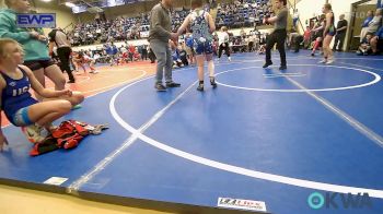 115 lbs Semifinal - Charlee Jones, Vinita Kids Wrestling vs Ashlynn Barr, Dark Cloud Wrestling Club