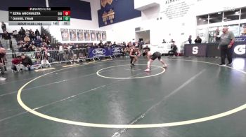 126 lbs Cons. Round 1 - Daniel Tran, Canyon vs Ezra Archuleta, Lutheran/Orange