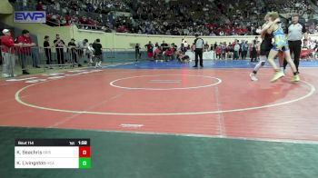 113 lbs Round Of 32 - Kolson Seachris, Bristow vs Kale Livingston, McAlester