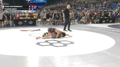 120 lbs Champ. Rd Of 128 - Vince Von Bernewitz, Virginia vs Cooper Smith, Kansas