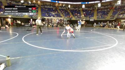 75 lbs Consy Pigtails - Bradley Kean, Pennsbury vs Bowen Taylor, Bellwood Antis
