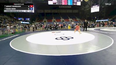 110 lbs Cons. Sub-rd Of 16 - Ashley Basmajian, IL vs Keana Bush, FL