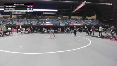 110 lbs Cons. Round 2 - Nia Avelino, Eastern Oregon vs Iby Garcia, Oklahoma City