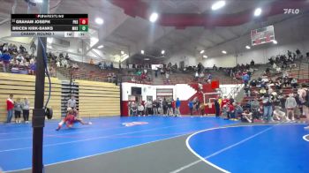 126 lbs Champ. Round 1 - Graham Joseph, Portage High School vs Bricen Kirk-Banks, McCutcheon High School