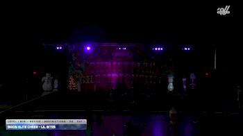 Biron Elite Cheer - Lil Bites [2025 L1 Mini - Novice - Restrictions - D2 Day 1] 2025 Cheer Power Holiday Showdown Houston