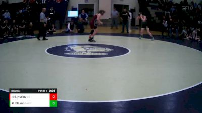 128 lbs 5th Place Match - Mac Hurley, University School vs Keaton Ellison, Garrettsville