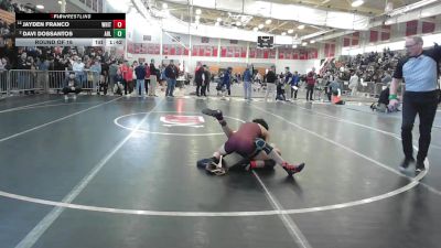 132 lbs Round Of 16 - Jayden Franco, Whittier vs Davi DosSantos, Arlington