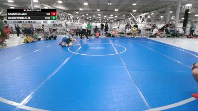 72 lbs Round 2 (6 Team) - Gavin Petraglia, CTWHALE ORCA vs Kaden Miller, Ohio Gold
