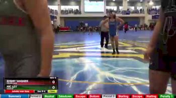 215 lbs Champ. Round 1 - Emery Wagner, INDIAN LAKE vs Nic Ley, DeKalb