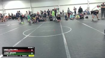 96 lbs Round 2 (8 Team) - Mikey Stillwell, PA Alliance vs Corey Brown, Headhunters