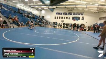 145 lbs Semifinal - Kayleb Farris, Top Of The Rock Wrestling Club vs Jaxon Martinez, Eastside United Wrestling Club