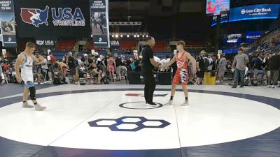 138 lbs Cons. Rd Of 64 - Kingston Stricker, Michigan vs Russell Goolsbey, Wyoming