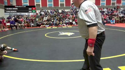 130 lbs Semifinal - Lyni Gusick, Alburnett vs Alissa Engel, Algona