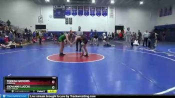 160 lbs Quarterfinal - GIOVANNI LUCCHI, Kelly Walsh vs Terran Grooms, Sheridan