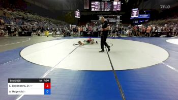 94 lbs Cons 16 #1 - Eric Bocanegra, Jr., New York vs Austin Hagevold, Illinois
