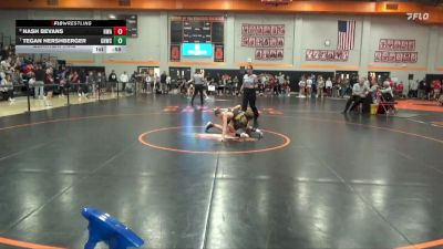 N-16 lbs Quarterfinal - Tegan Hershberger, Golden Hawk Wrestling Club vs Nash Bevans, Hawkeye Wrestling Academy