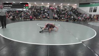 144 lbs Cons. Round 4 - Lucas Titus, FZS Bulldogs vs Adam Rea, Open Mats