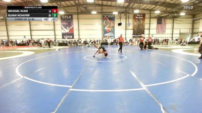 126 lbs Consi Of 32 #2 - Michael Klein, LA vs Elijah Schafer, GA