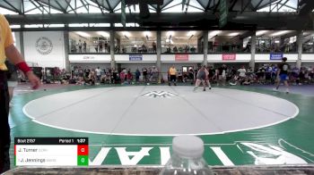 178-191 lbs Champ. Round 1 - Jake Jennings, West Aurora High School vs John Turner, Sycamore Wrestling Club