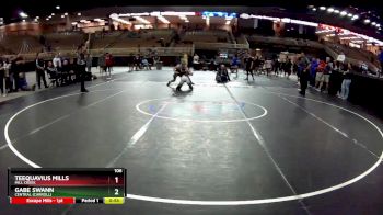 106 lbs Semifinal - Teequavius Mills, Mill Creek vs Gabe Swann, Central (Carroll)