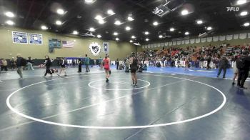 100 lbs Champ. Round 2 - Charlie Kuntz, Liberty vs Gianna Garcia, Mariposa