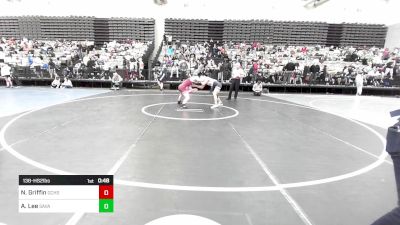 138-HS2 lbs Final - Nicholas Griffin, Garden City vs Aidan Lee, Savae Wrestling Academy