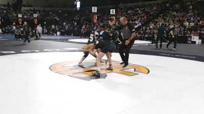 140 lbs Semifinal - Yzabella Austin, Hughson (SJ) vs Gianna Lopez, Peninsula (SS)
