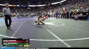 Cons. Semi - Wyatt Olberding, Falls City vs Riley Waddington, Wood River