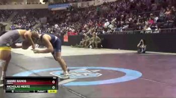 5A 170 lbs Cons. Round 2 - Andre Ramos, Cibola vs Nicholas Mertz, La Cueva