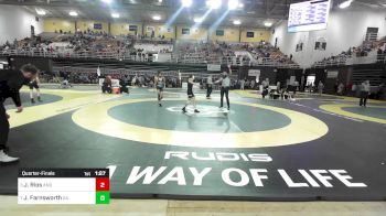 106 lbs Quarterfinal - Julian Rios, Phillips Andover vs Justin Farnsworth, Germantown Academy