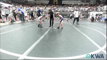 49 lbs Rr Rnd 2 - Caelan Newcomb, Noble Takedown Club vs Vale Torres., Standfast