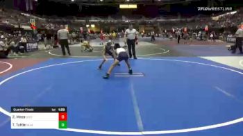 74 lbs Quarterfinal - Zeke Meza, Central Catholic vs Tayden Tuttle, Nevada Elite