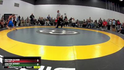 209 lbs Round 2 (6 Team) - Peyton Oliver, Rebellion vs Coltyn Howey, Team Ohio