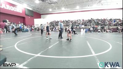 80 lbs Rr Rnd 2 - Wesson Diaz, Blackwell Wrestling Club vs Rhett Crowther, Wichita Training Center