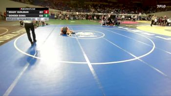 2A/1A Boys 126 Cons. Semi - Bohden Sowa, Kennedy Boys vs Brady Hurliman, Nestucca Boys